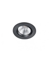 Faretto da Incasso Rotondo Led 5,5w 3000k Pamir Nero Trio Lighting - Samnite