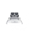 Faretto da Incasso Rotondo Zagros Bianco Led 5W IP65 Ø8 cm Trio Lighting - Samnite