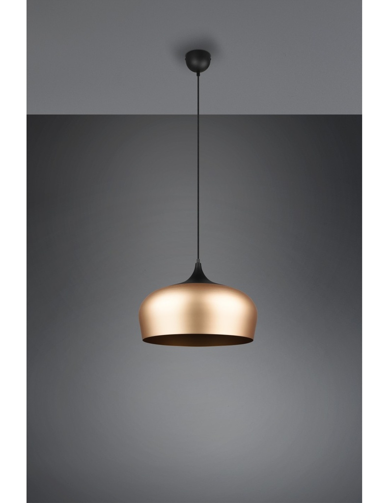 Grande Sospensione Cucina Paralume Ottone Chiron Trio Lighting - Samnite
