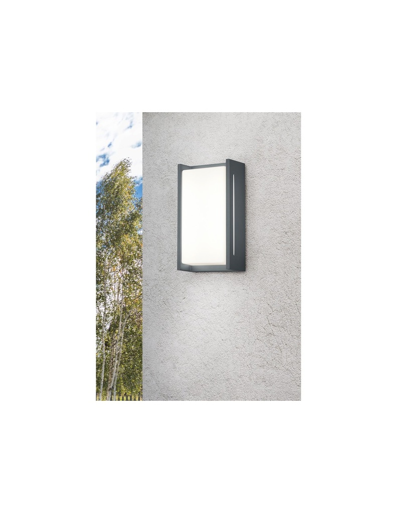 Applique Parete Led Indus da Ingresso Antracite IP54 Trio Lighting
