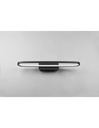 Lampada Led Da Specchio Per Bagno Moderno Gianni Nero IP44 Trio Lighting - Samnite