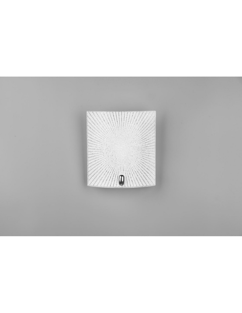 Applique Parete Moderna Vetro Trasparente Elisa 1xE27 Trio Lighting