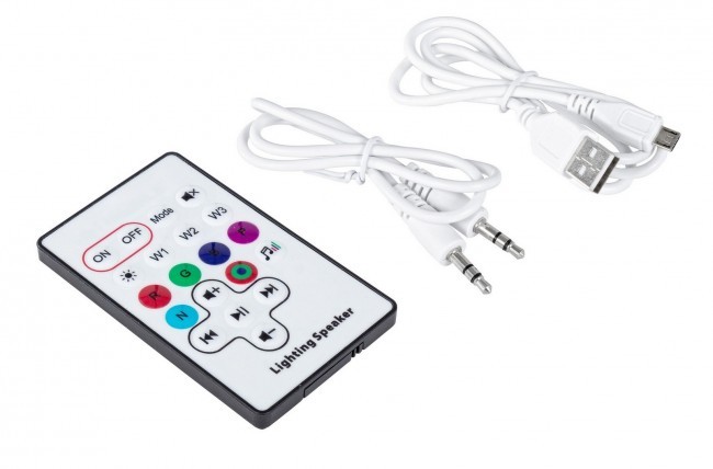 Lampada Speaker con LED per ombrellone - Samnite