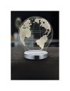Lampada da Tavolo Cromo Globe Led Dimmerabile L17 cm Trio Lighting - Samnite