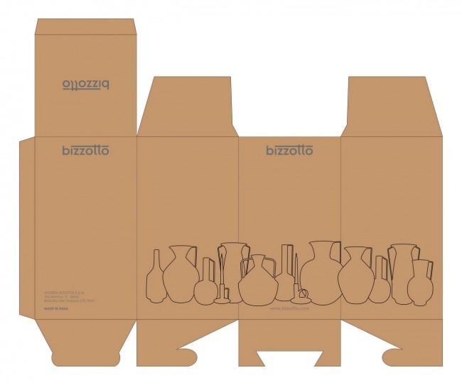 Anfora Kalathos 1M To Blu H29,5 - Samnite