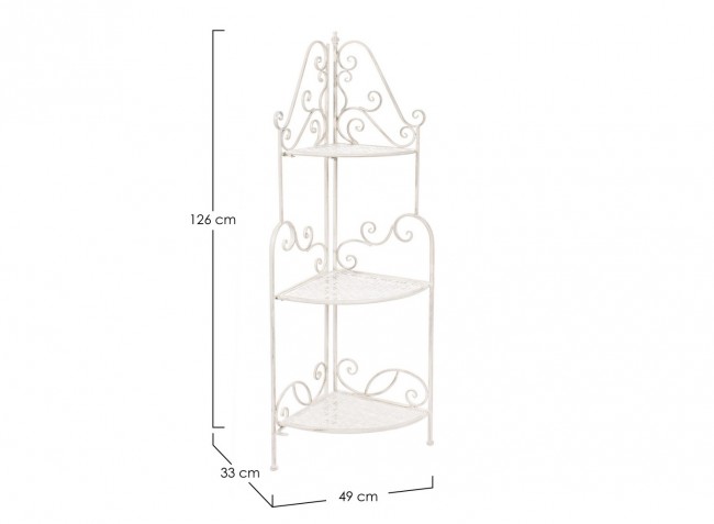 Angoliera classica Emily 3 ripiani - Samnite