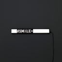 Lampada da tavolo in metallo nero 80x10h cm - Samnite