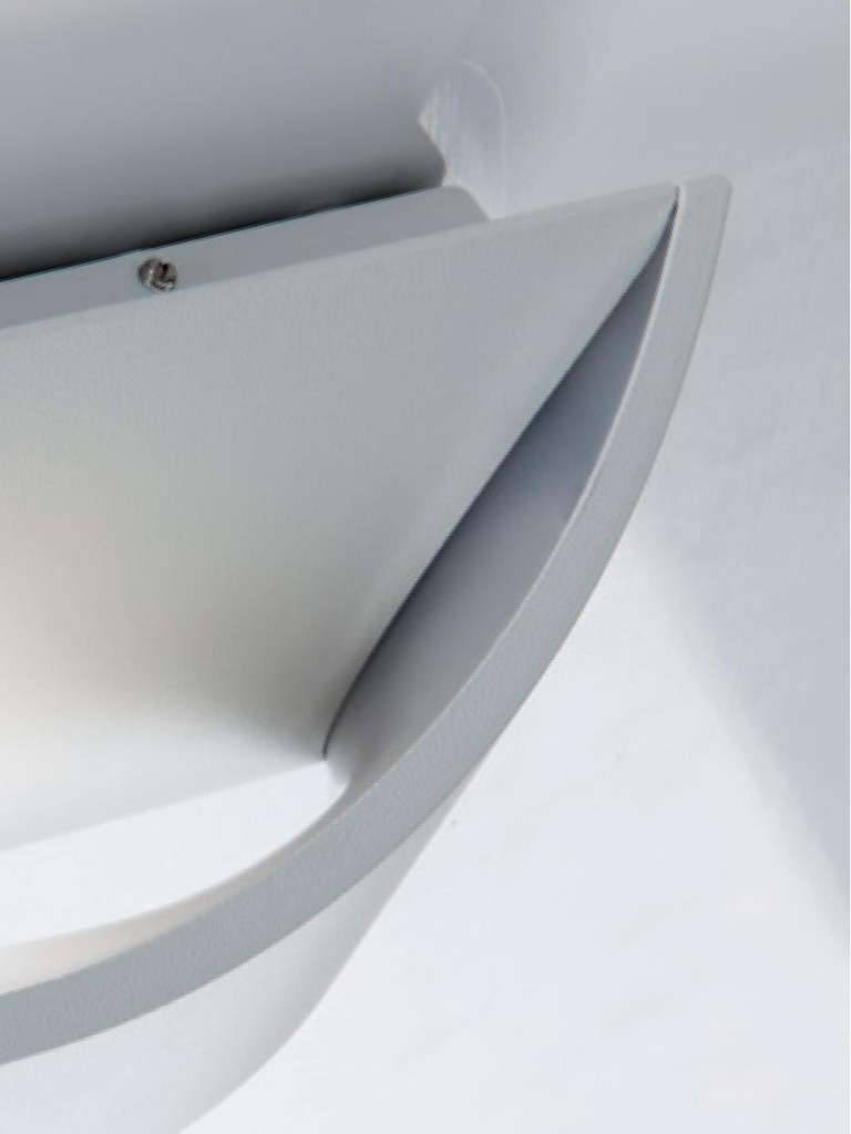 Applique 6W Led 4000K  linea moon  bianco - Samnite