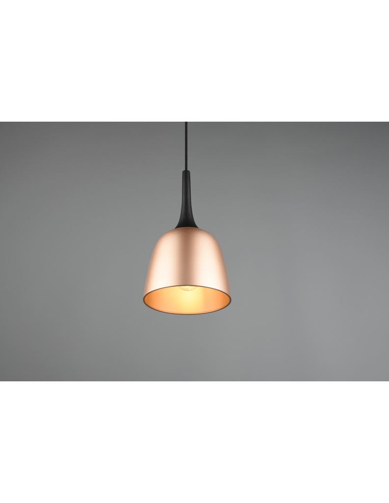Lampadario Lineare 3 Pendel Sospesi Ottone Chiron Trio Lighting - Samnite