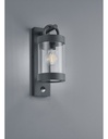 Applique Lanterna Sambesi Antracite Sensore Movimento IP44 Trio Lighting - Samnite