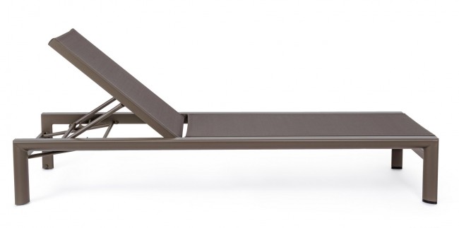 Lettino Skipper New C-Ruote Coffee Yk14 -  - Samnite