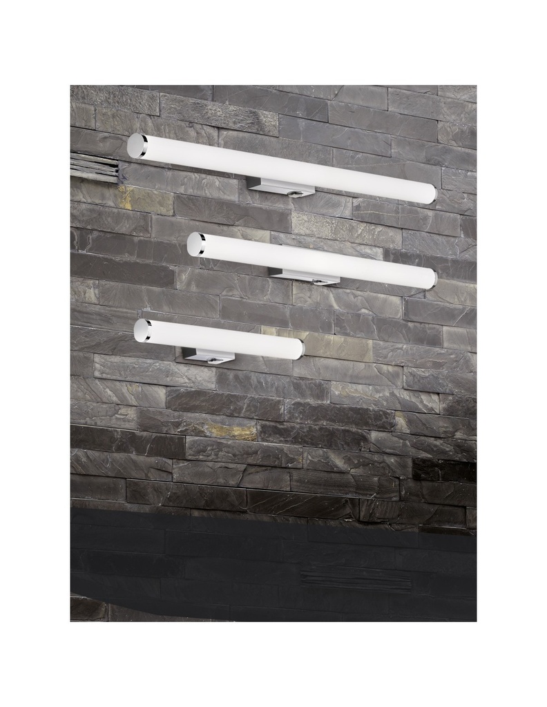 Applique Led da Specchio Mattimo Cromo 80 cm IP44 Trio Lighting - Samnite
