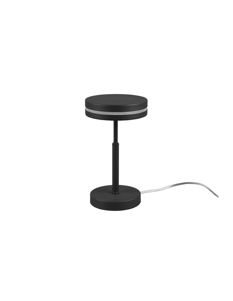 Lumetto Comodino Disco Led Moderno Antracite Franklin Trio Lighting - Samnite