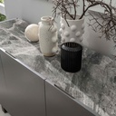 Madia 3 ante grigio-grigio scuro 45  cm x 150  cm H. 85  cm - Samnite