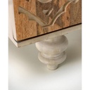 Madia 4 ante 1 cassetto  in Legno di mango marrone  47x 160x h. 75 cm - Samnite