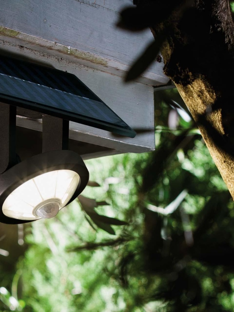 Applique Solare 1W Led 4000K  linea pixel  grafite - Samnite