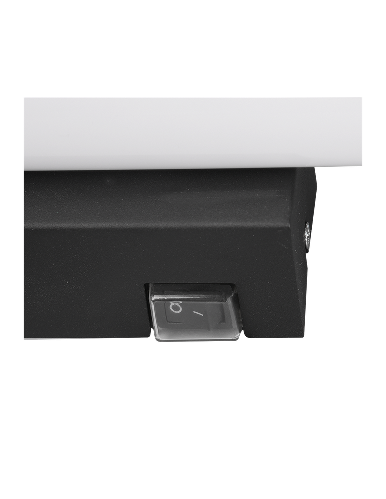 Applique Specchio Bagno Mattimo Led 6,5w IP44 Nero Trio Lighting - Samnite