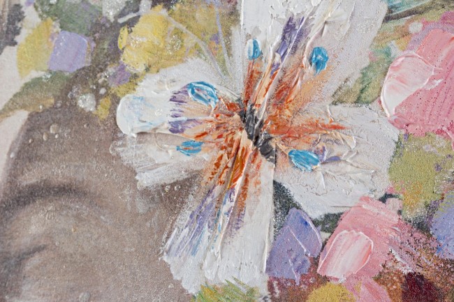 Olio su tela 100x100 - Samnite