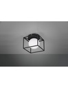 Applique-Plafoniera Gabbia 1xG9 Nero Opaco 14x14 cm Trio Lighting - Samnite