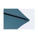 Ombrellone da giardino con braccio a 360°Texas cm 300x h260 Antracite-Pavone - Samnite