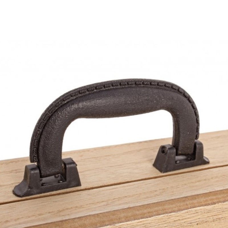 Orologio da tavolo in legno cm 36 x 25 - Samnite