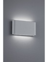 Applique Rettangolare Thames II Led Doppia Emissione IP54 Alluminio L17 cm Trio Lighting