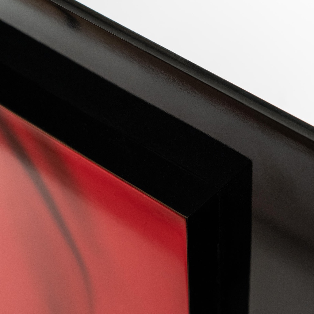 Pannello decorativo con finitura in legno bianco 80x110x4 cm - Samnite