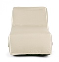 Chaise Longue Rihanna Gonfiabile Beige - Samnite