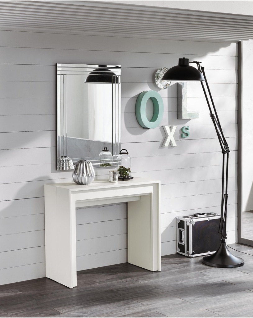 Consolle Allungabile in mdf bianco Pinocchio STS - Samnite