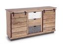 Credenza 2 ante 3 cassetti Tudor in legno nobilitato - Samnite