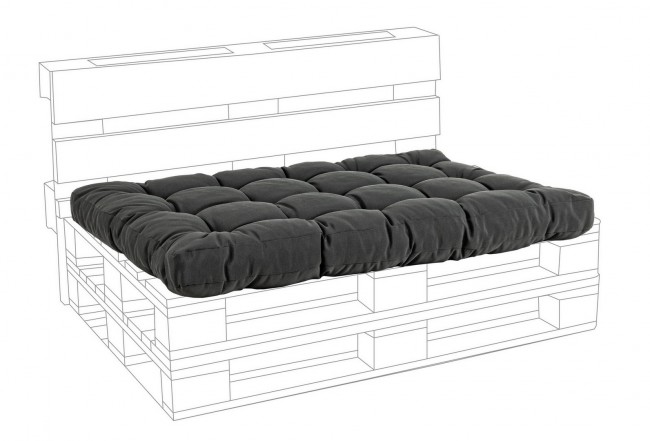 Cuscino pallet seduta in tessuto Poly carbon - Samnite