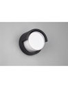 Applique Rotonda Da Esterno Puno Nero IP54 Trio Lighting