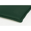Cuscino per panca tre posti Verde Scuro POLY180 153x48x h3 cm - Samnite