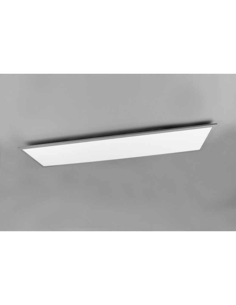 Plafoniera Led Moderna Rettangolare Gamma Alluminio Trio Lighting - Samnite