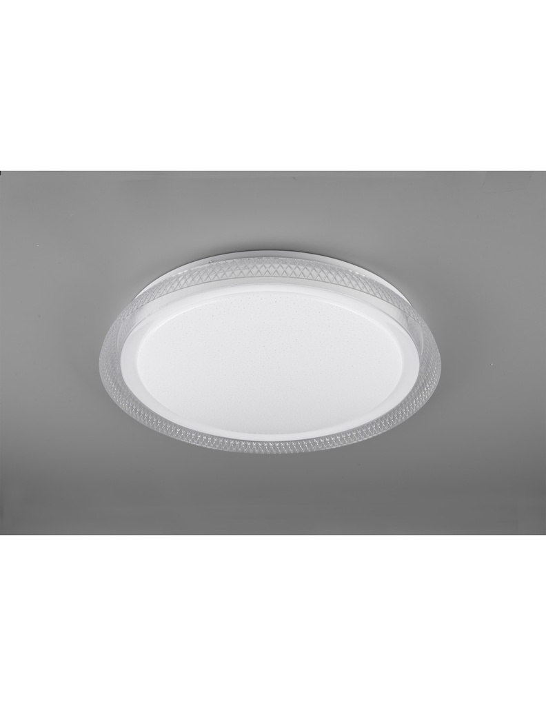 Plafoniera Moderna Led 24W Dimmerabile Heracles Bianco Ø50 cm Trio Lighting - Samnite