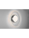 Plafoniera Moderna Soffitto Circolare Yava Nichel Led Dimmer Trio Lighting - Samnite