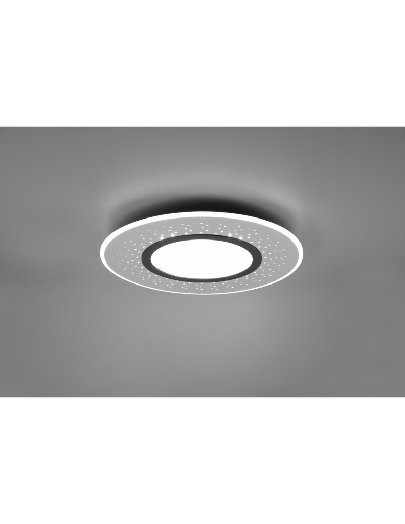 Plafoniera Moderna Verus Nichel Led Dimmer 44w Trio Lighting - Samnite