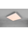 Plafoniera Quadrata Gamma Alluminio Led Multifunzione 45x45 cm  Trio Lighting - Samnite