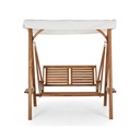 Dondolo 2 posti da esterno 185x112x188h cm - Samnite