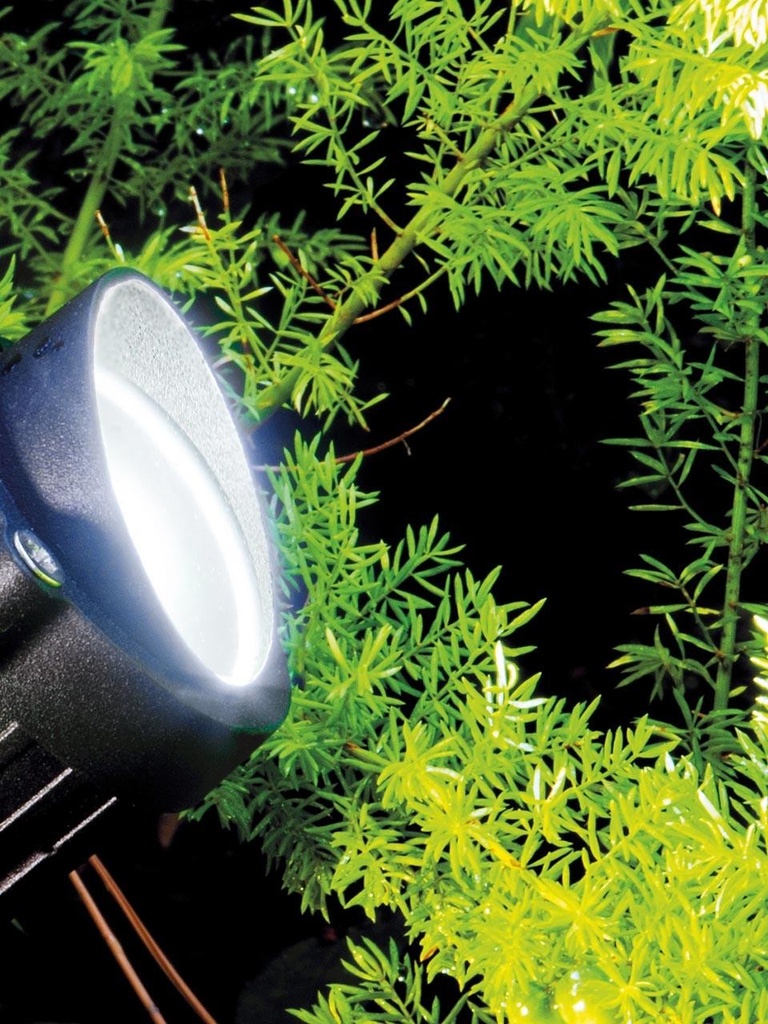 Faretto 6W Led 4000K  linea fox  nero - Samnite