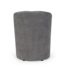 Poltrona in legno e tessuto Antracite BELIZE 64,5x63x h76 cm - Samnite