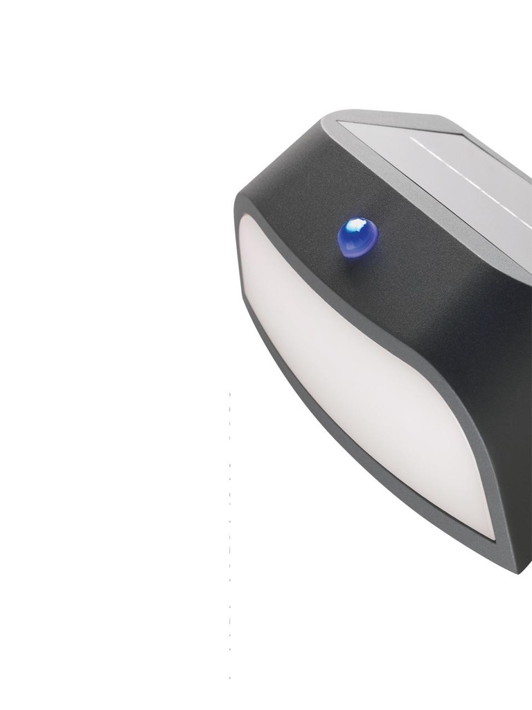 Applique Solare 1,7W Led 4000K  linea sunny  grafite