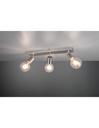 Faretto Spot 3xE27 Vannes Nichel L44 cm Trio Lighting - Samnite