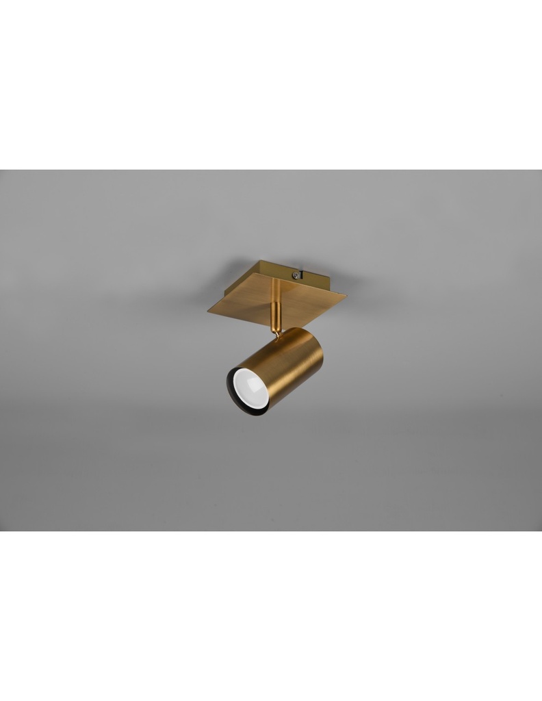 Faretto Spot Marley Ottone Invecchiato 1xGU10 Trio Lighting - Samnite