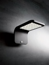 Applique Solare 3W Led 4000K  linea street  nero