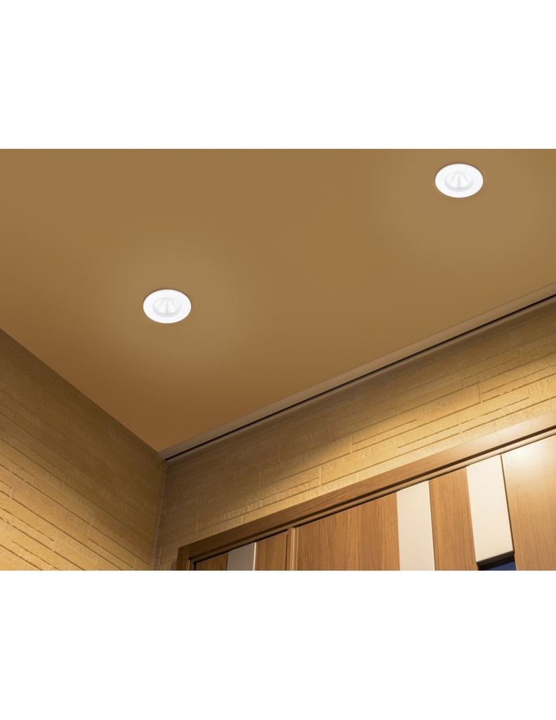 Faretto da Incasso Rotondo Zagros Bianco Led 5W IP65 Ø8 cm Trio Lighting - Samnite