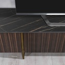 Porta TV nero-ebano 400 cm x 1800 cm H. 450 cm - Samnite