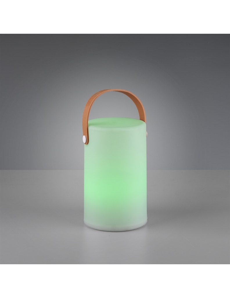 Lampada Cilindrica Da Appoggio Aruba Led Rgbw IP44 Trio Lighting - Samnite