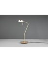 Lampada Flessibile Scrivania Monza Led Touch Dimmer Ottone Trio Lighting - Samnite