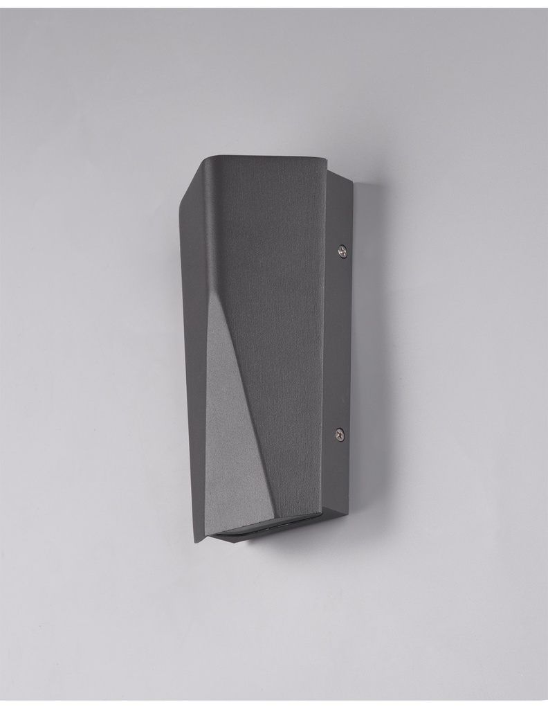 Applique Tay Led IP65 Antracite Doppia Luce Trio Lighting